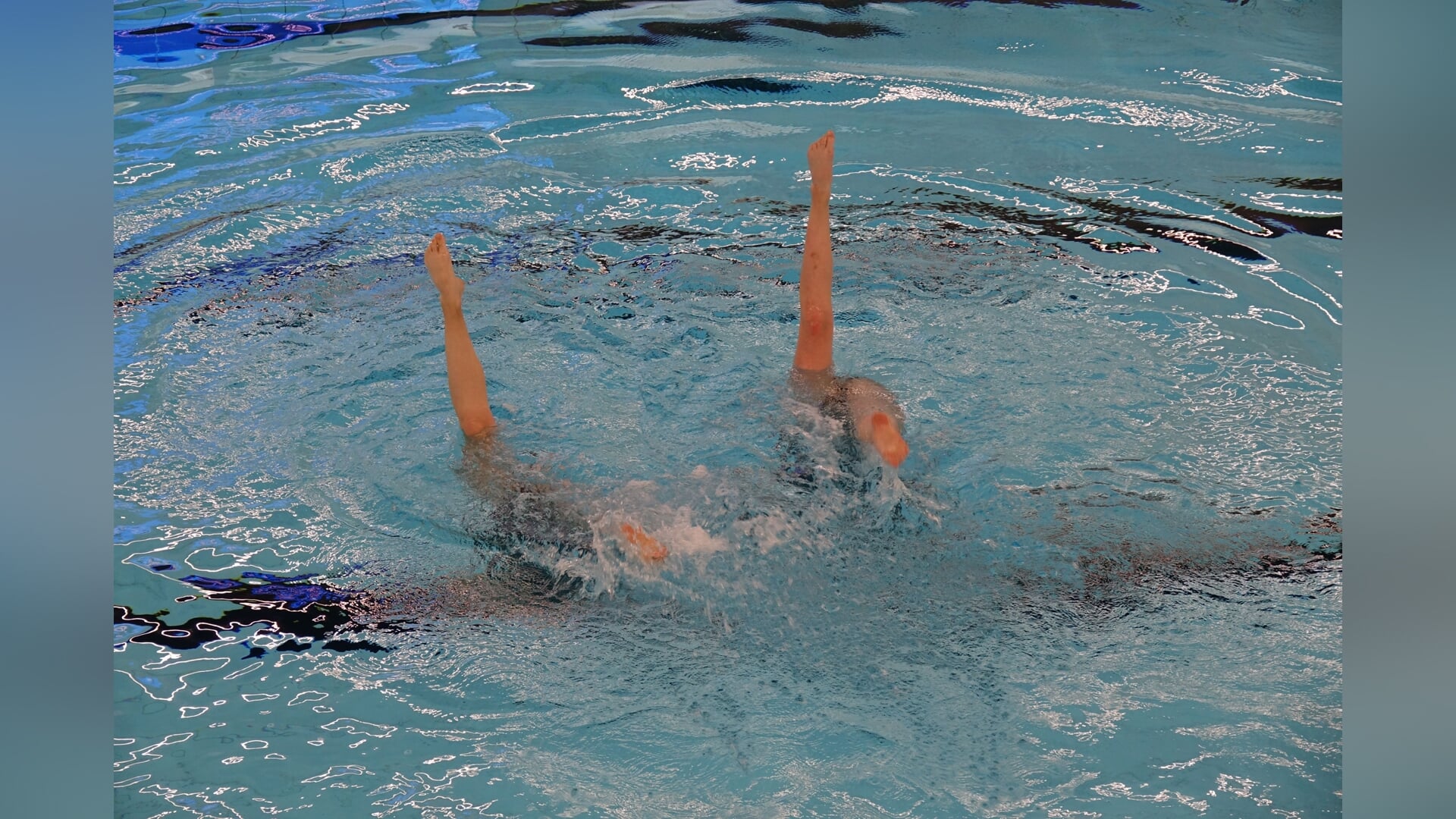 Workshop en eindshow synchroonzwemmen groot succes in Ermelo