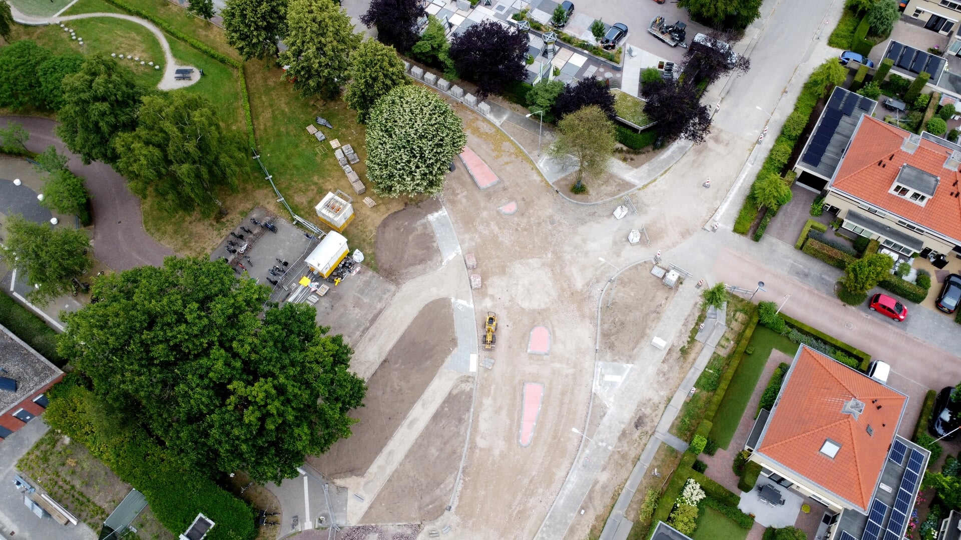Renovatie bocht bij Oosterbosbad in laatste fase