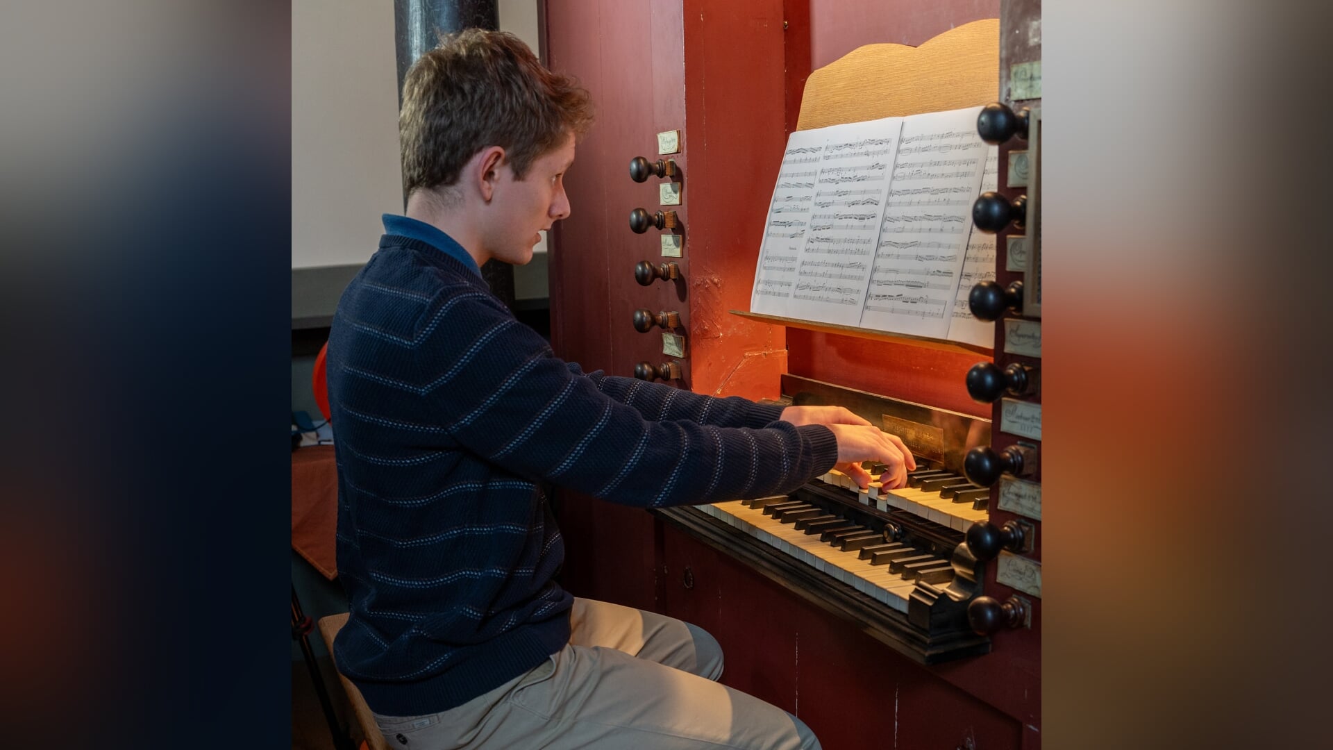 Orgelbespeling Andrieskerk Amerongen door jong talent Marijn Valk16 augustus 16.00 uurGratis toegang