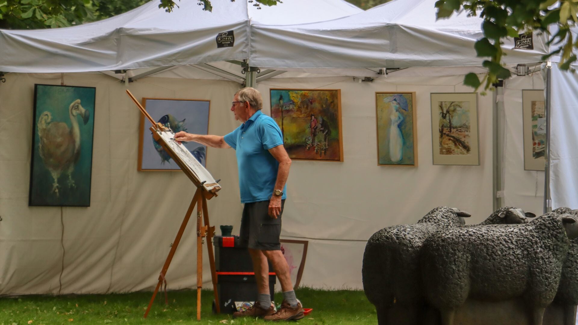 Kootwijk verandert zaterdag in kunstenaarsdorp: ‘Bijzondere mengeling van kunst en dorpsleven’