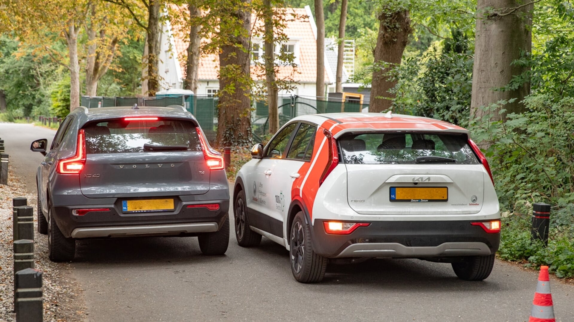 Spookauto Lage Vuursche weggesleept
