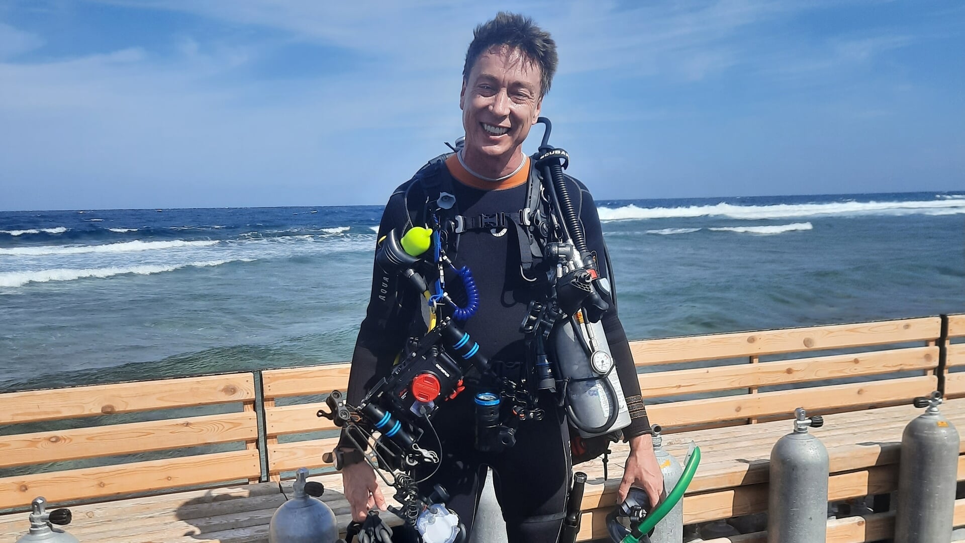 Michael uit Barneveld voelt zich met zijn camera als een vis in het water: ‘Het is elke keer een cad