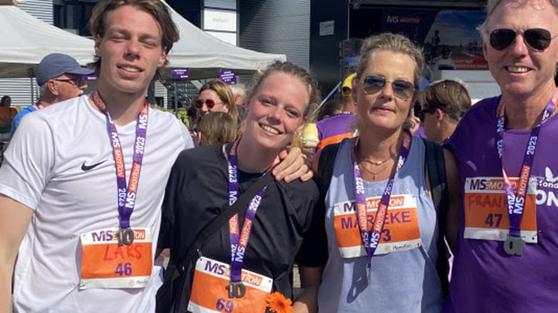 Familie Van Den Driest doet voor de tiende keer mee aan MS Motion