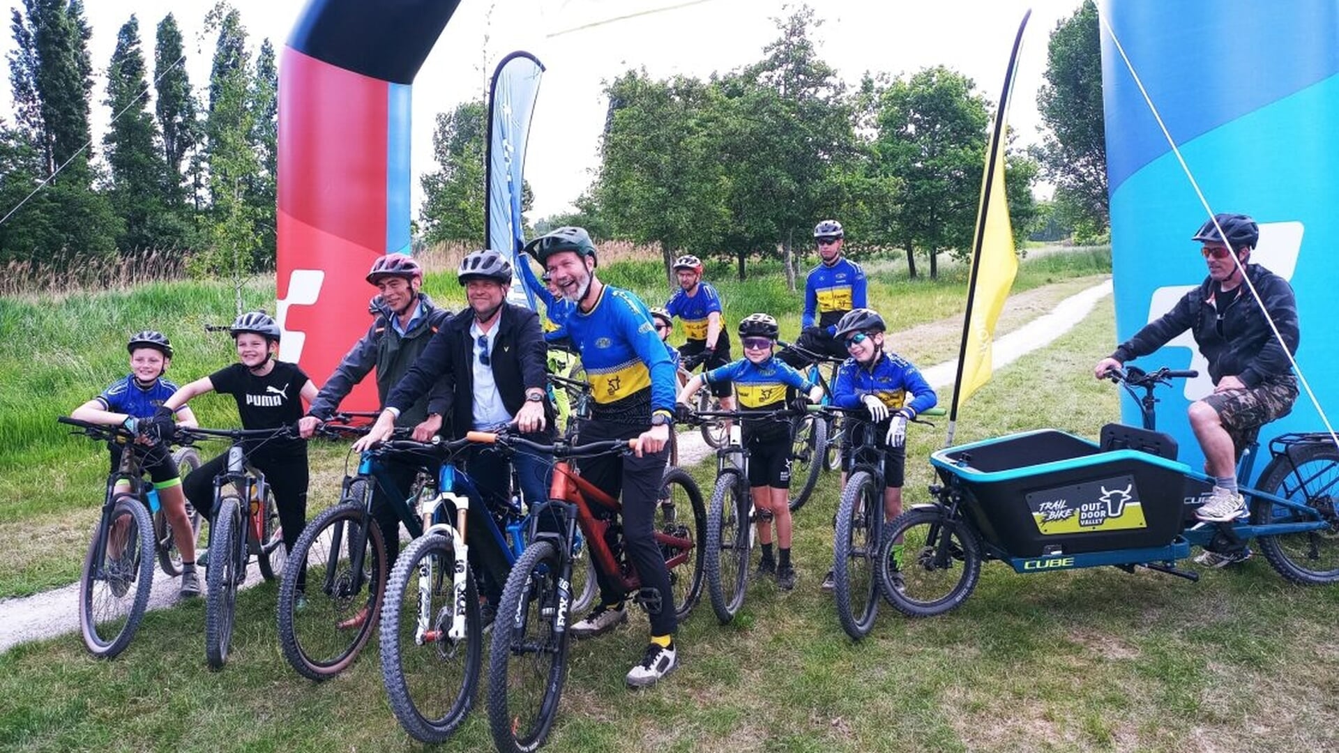 Uitbreiding MTB-parcours in Hoge Bergse Bos welkome aanvulling