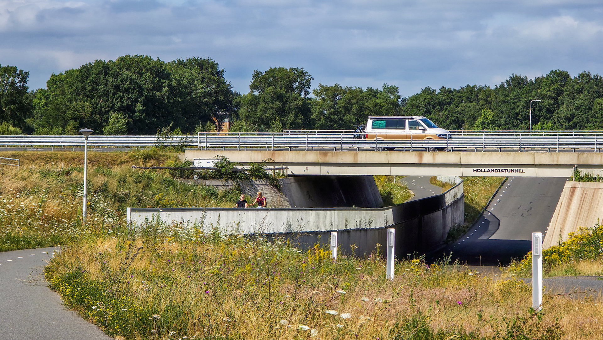 Hollandiatunnel weer open, eerder dan verwacht