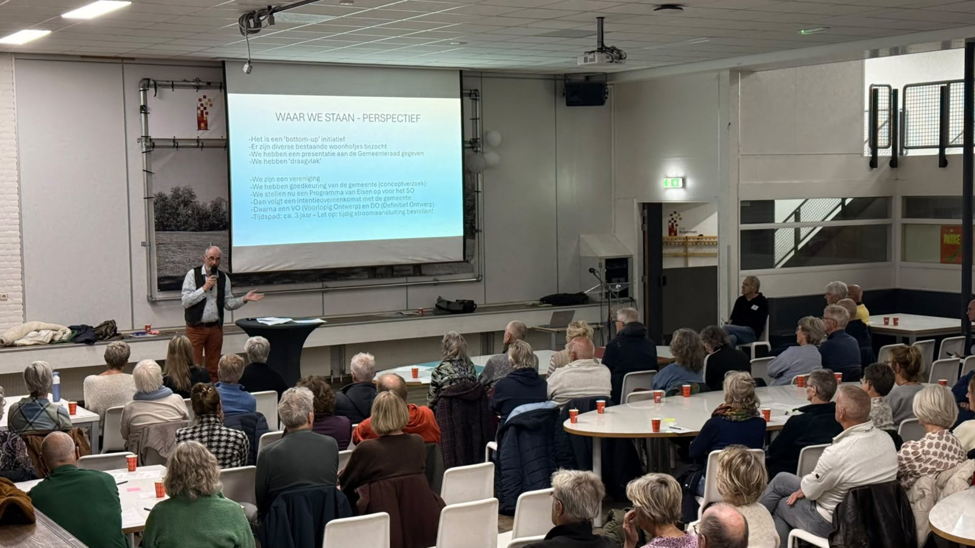 Veel belangstelling voor collectief wonen in Sneek: “Vandaag nadenken over morgen”