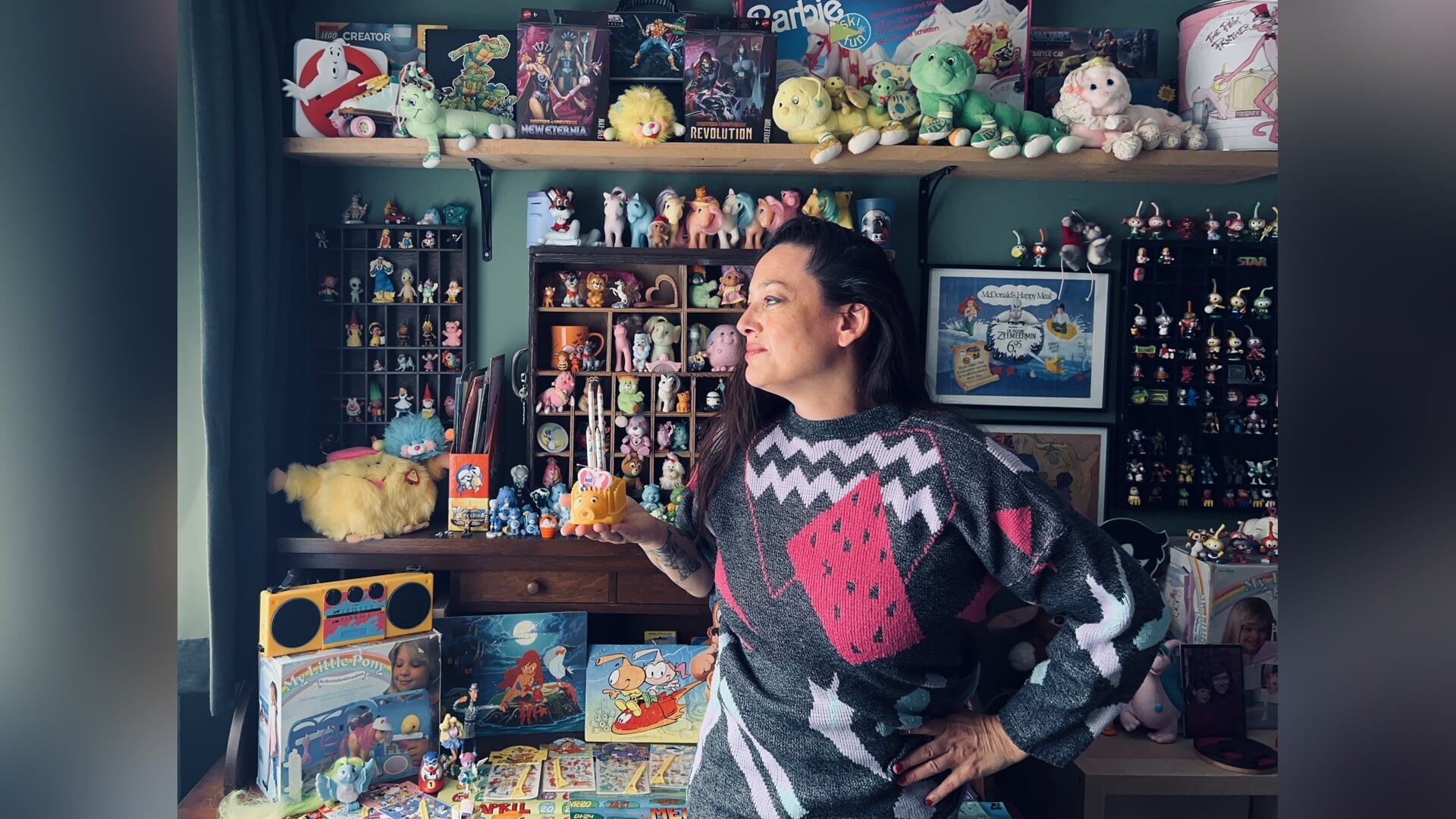 Viral uitgelicht met Jaren80speelgoed: ‘Het is net een klein museum’