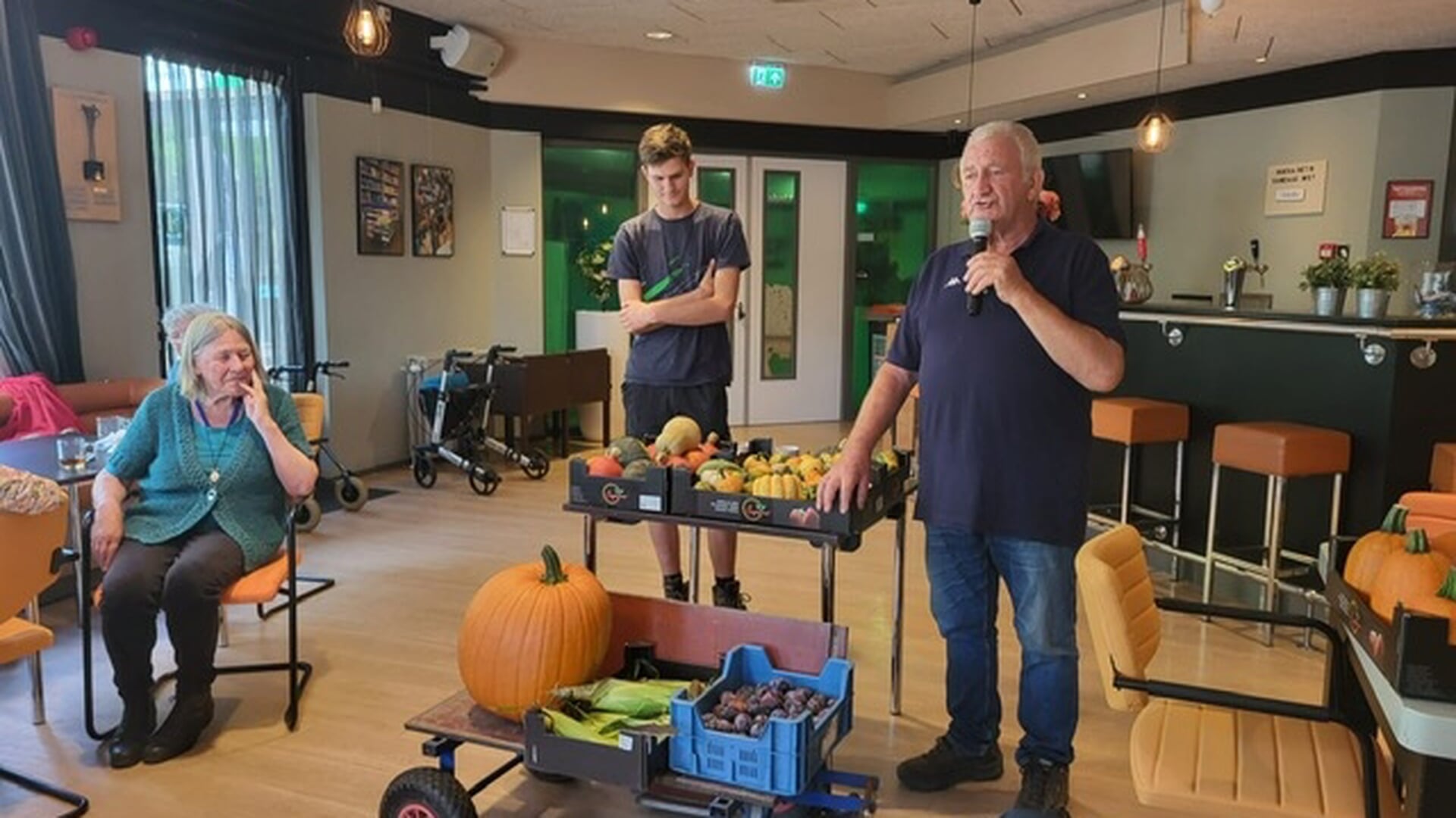 Pompoenboerderij op bezoek bij De Schans