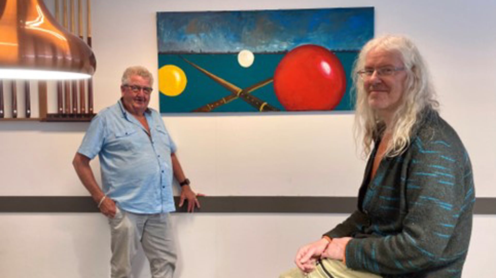 Van biljartlaken naar schilderij