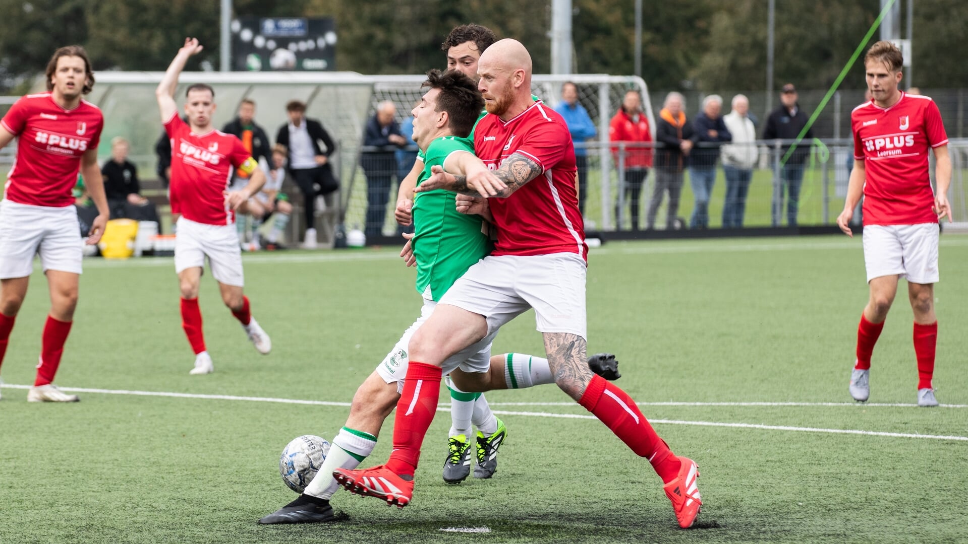 SV Baarn In slotfase onderuit: mooi duel met zure nasmaak