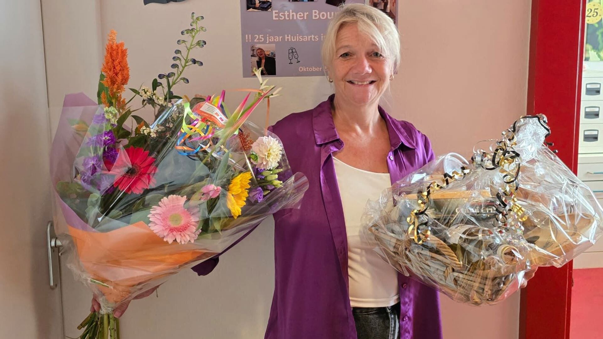 Huisarts Esther Bouman 25 jaar werkzaam op de Brink in Werkhoven