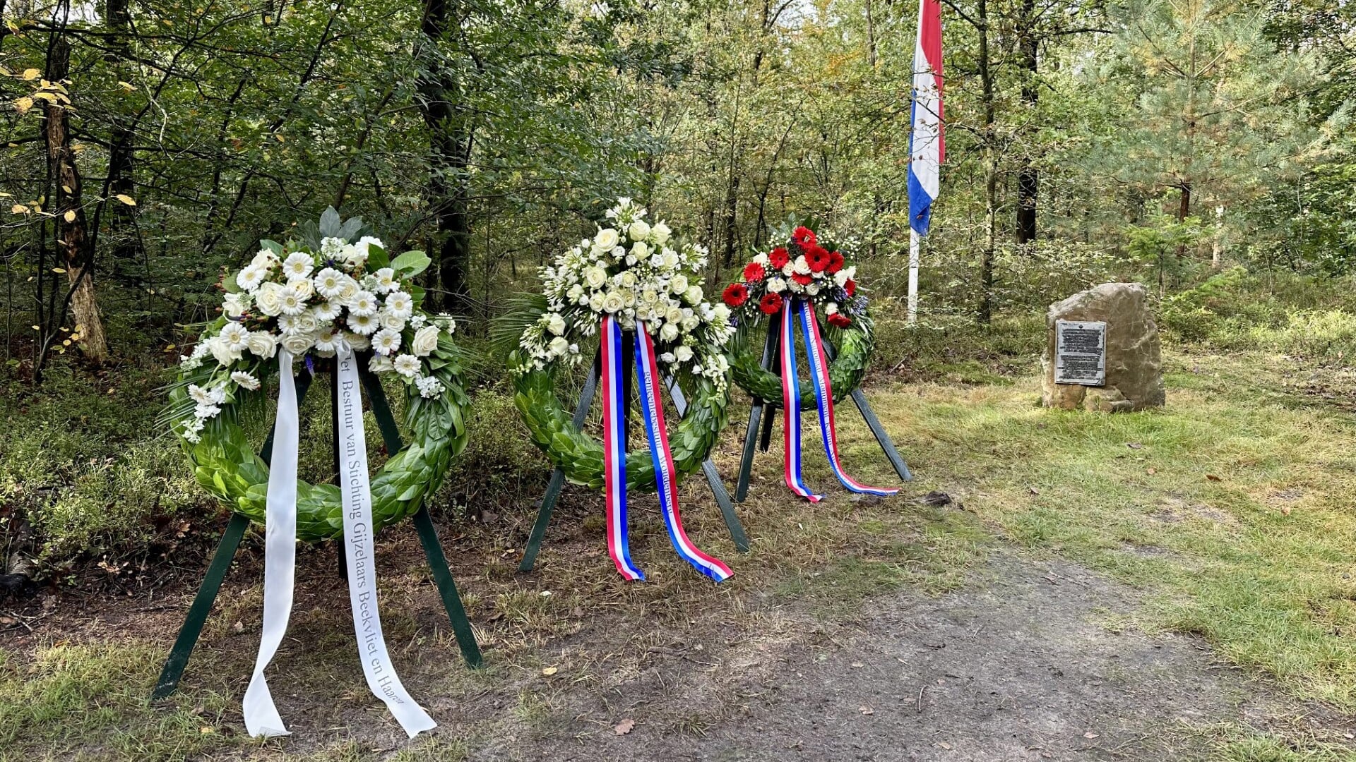 Herdenking van executie vijftien gevangenen Kamp Amersfoort