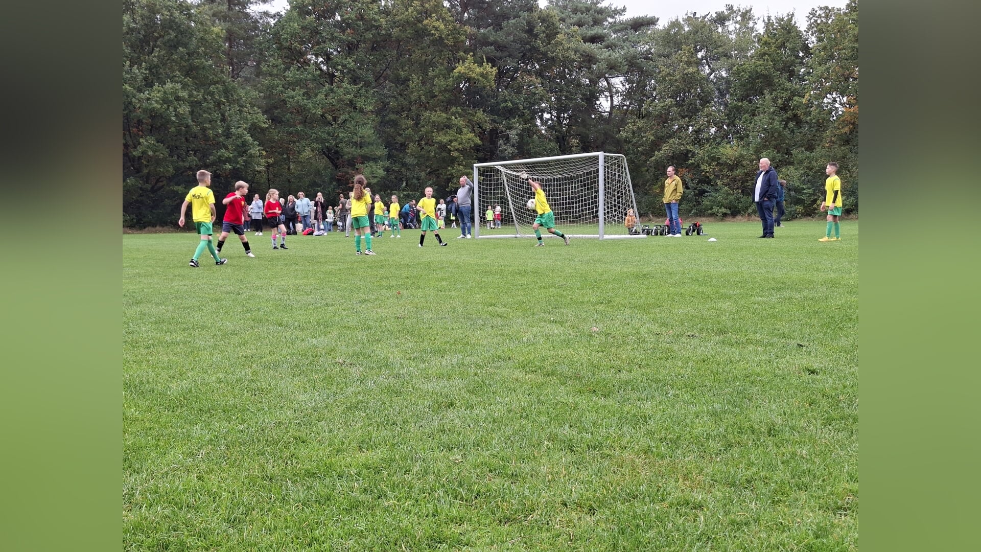 Schoolvoetbal groep 3 tot met 6