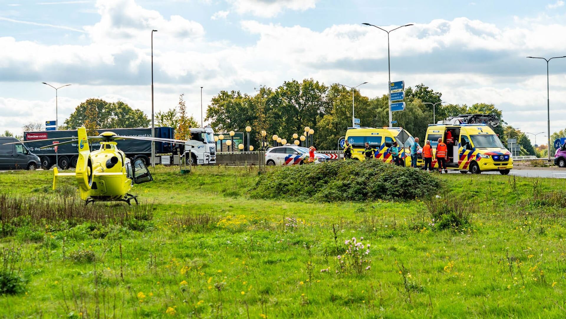 Ernstig gewonde bij ongeval in woning aan de Strokel in Ermelo