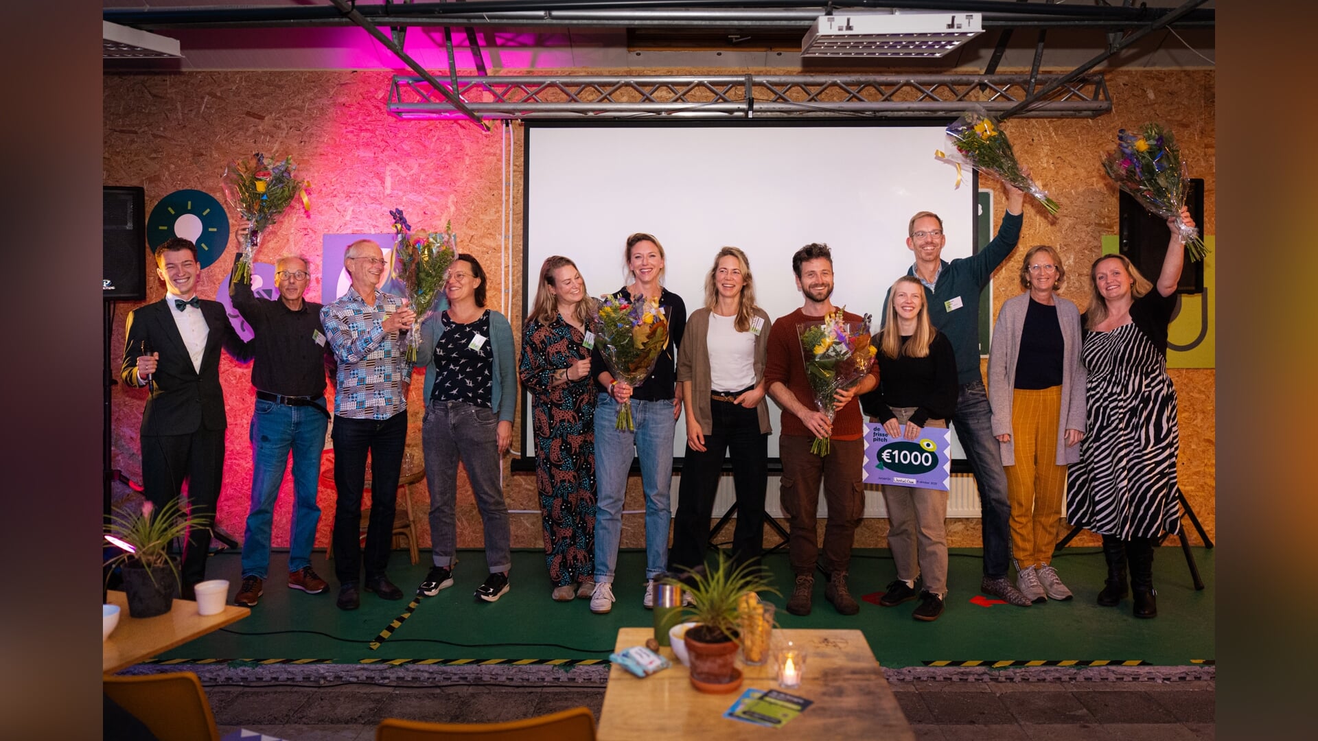 Zes frisse ideeën beloond tijdens Frisse Pitch Night