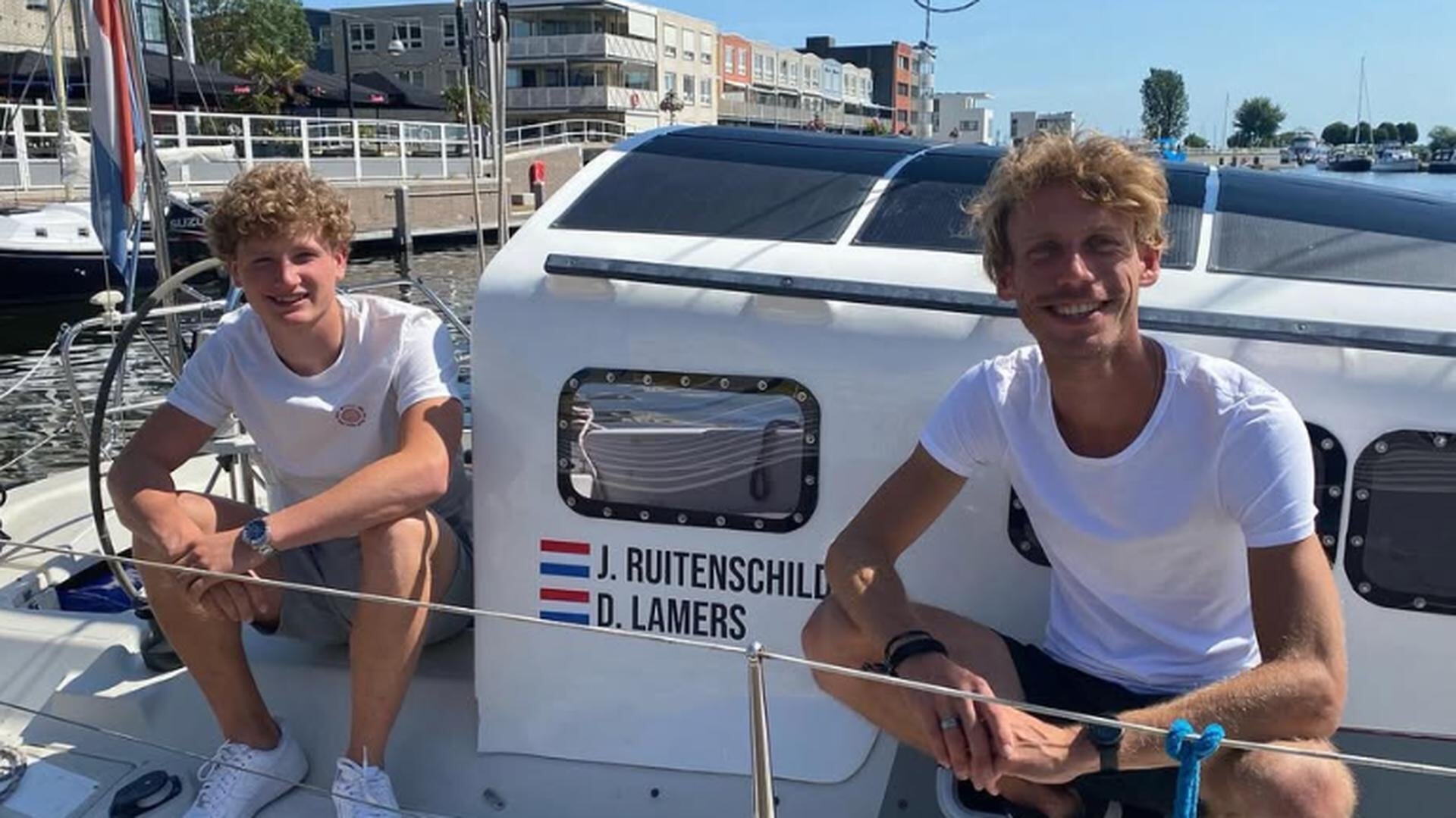 Puttenaar Jeroen Ruitenschild na wereldreis terug, na jaren op zee weer thuis