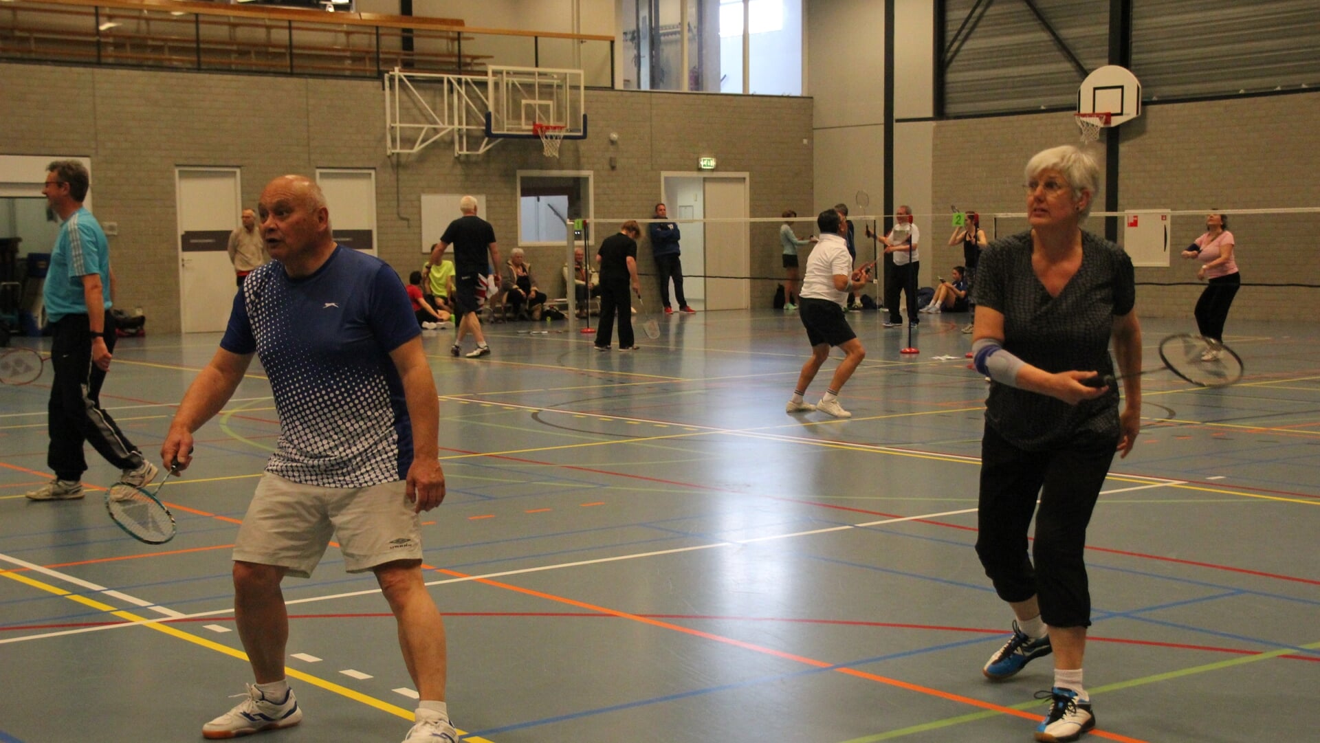 Recreanten badmintontoernooi
