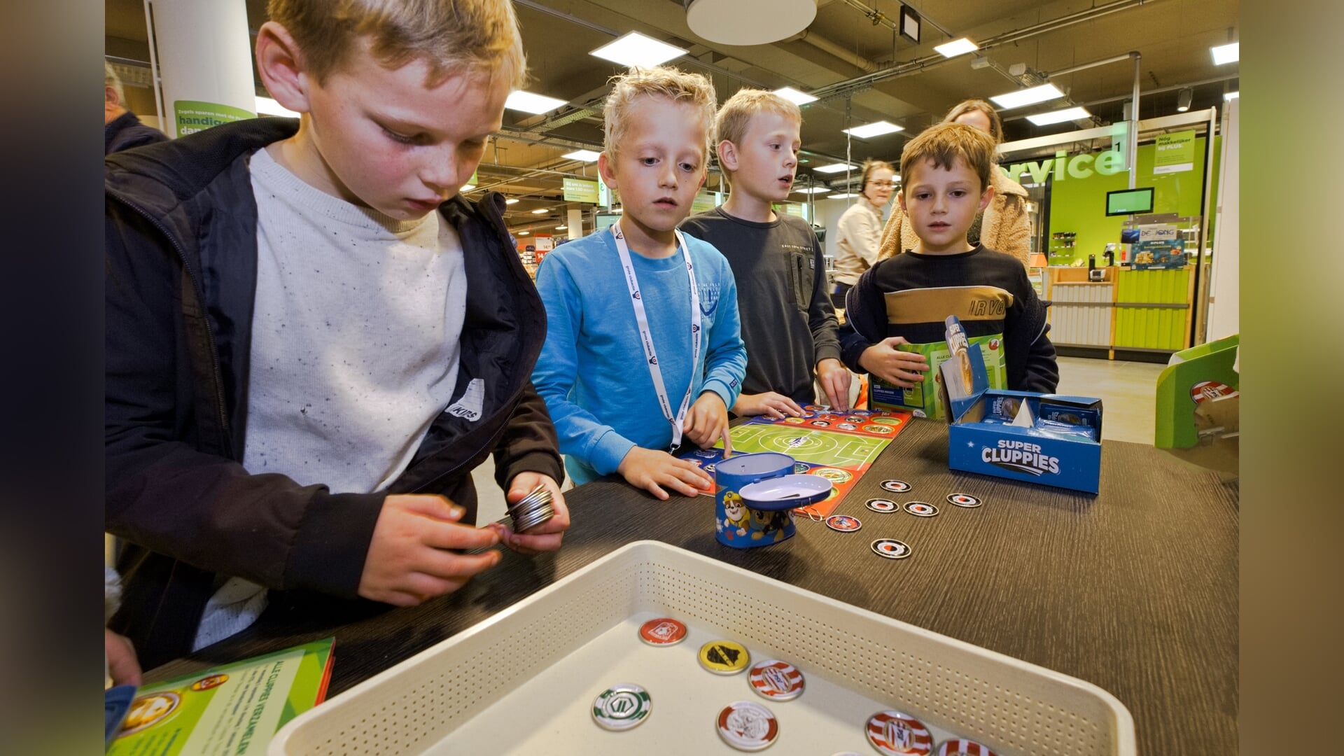 Drukke Cluppies-ruilmiddag in Achterberg