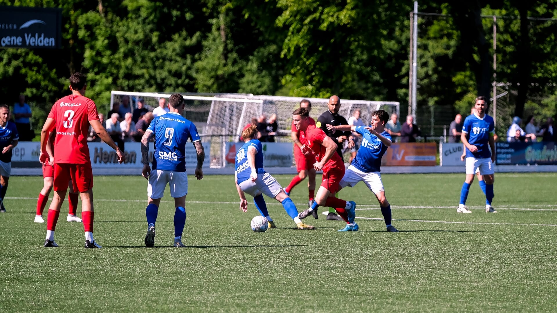 De Merino’s blijft steken op 2-1 bij Theole en nemen geen punten mee terug naar Veenendaal