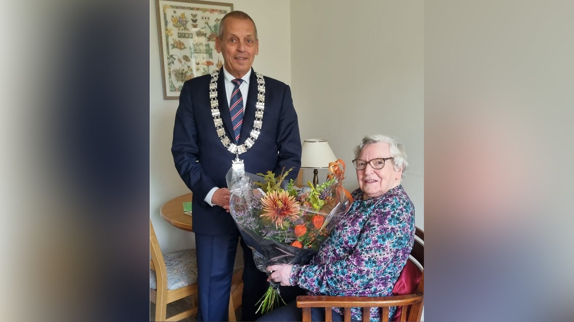 Mevrouw Los-Van Ramshorst uit Leusden 101 jaar