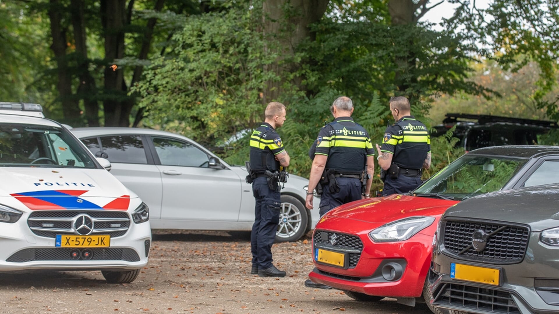Hondenbezitters in gevecht op Landgoed Groeneveld in Baarn