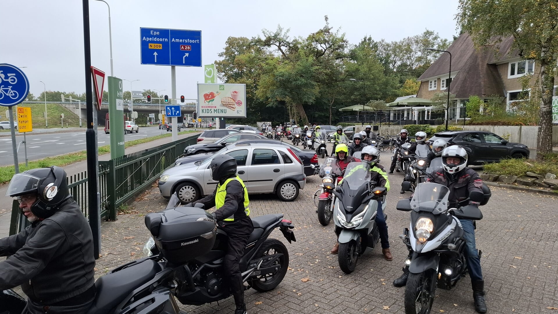 Motorrit zorgt voor afronding Seniorenweek