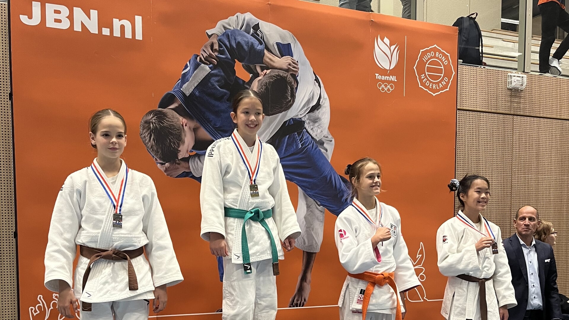 Ivy van Haren uit Wijk bij Duurstede Nederlands Kampioen Judo onder 15 jaar