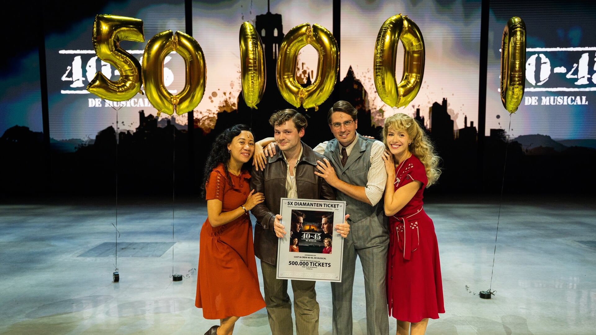 Half miljoen tickets voor musical 40-45 in Barneveld: ‘Echt een enorm aantal’