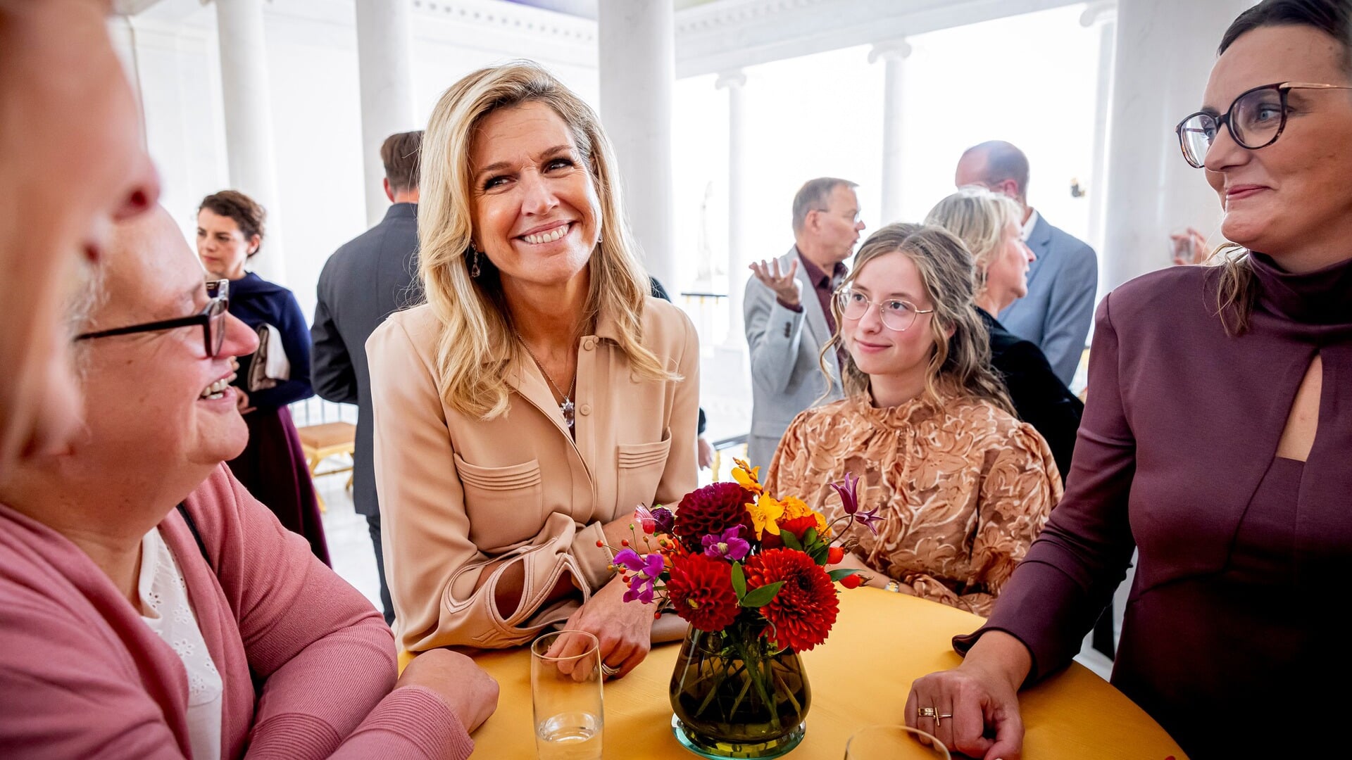 Nijkerkse Jolanda op bezoek bij Koningin Maxima