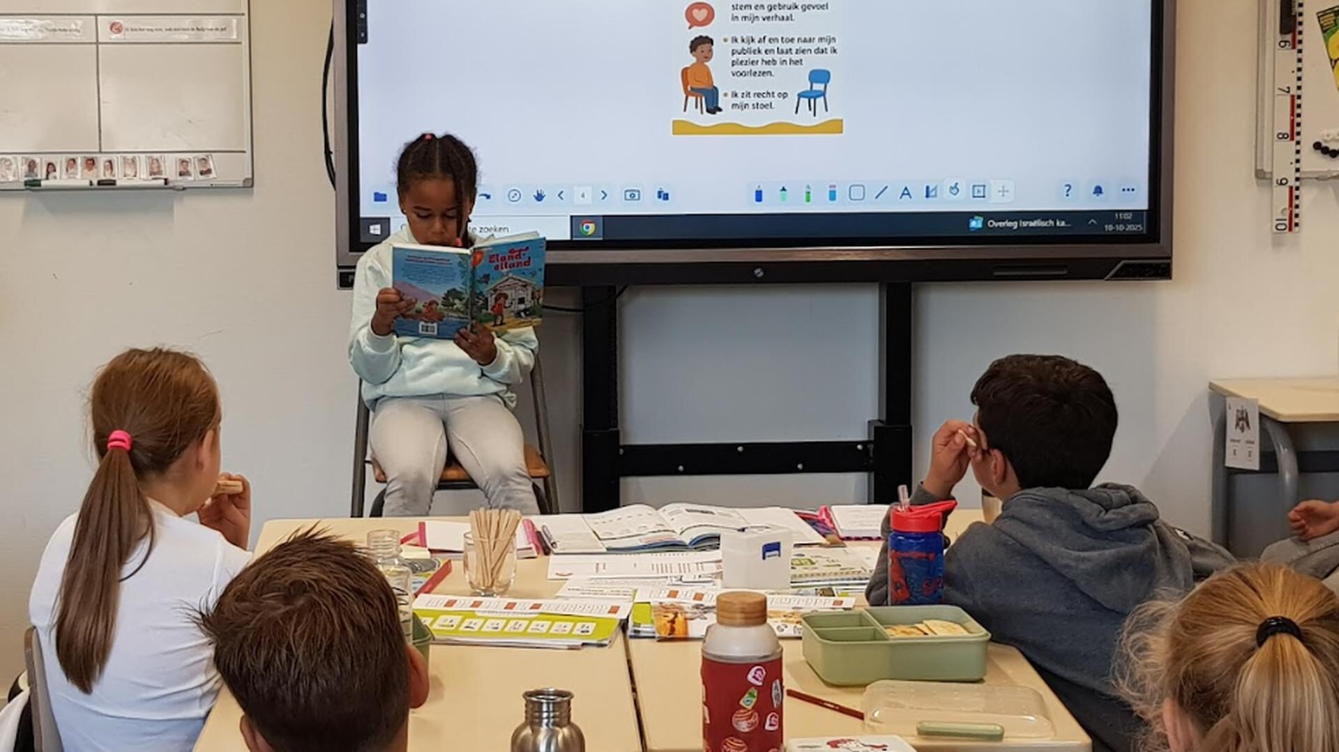 Leerlingen in Baarn creatief bezig voor Kinderboekenweek