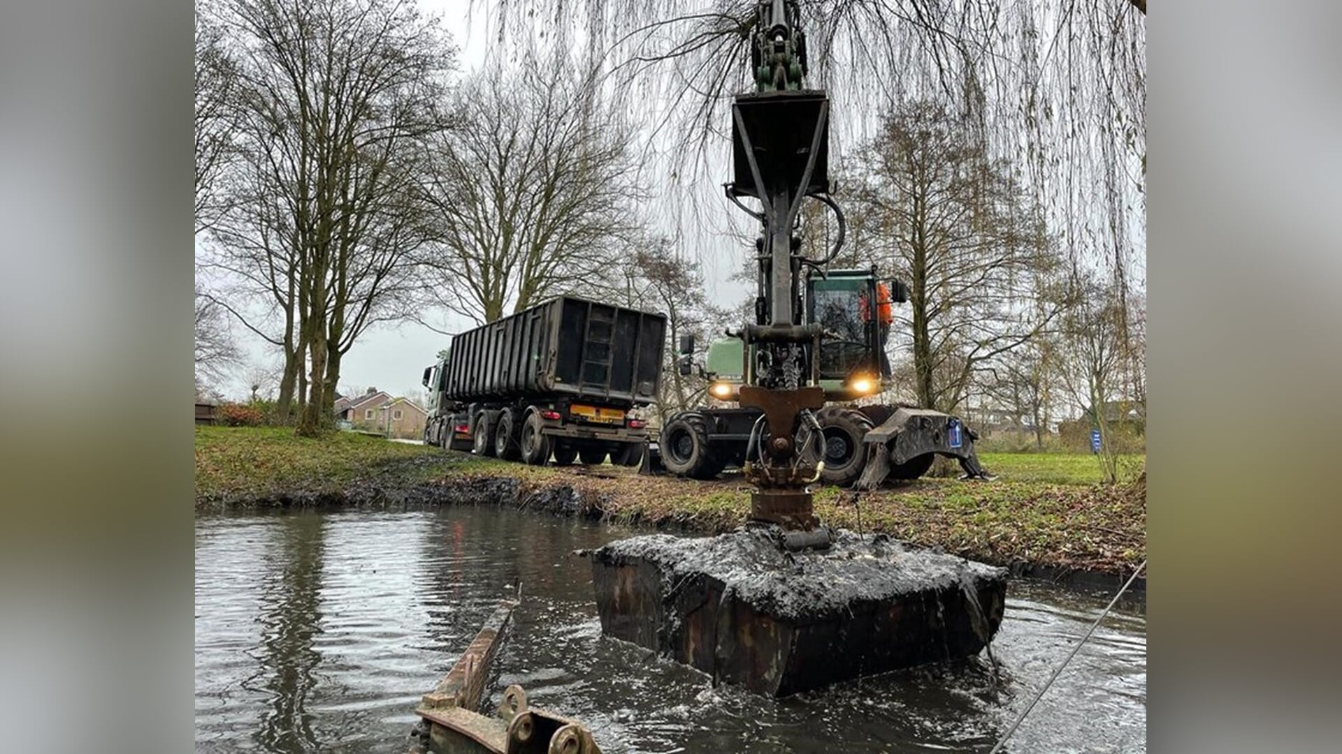 Baggerwerkzaamheden in Houten en Tull en ‘t Waal eind oktober van start