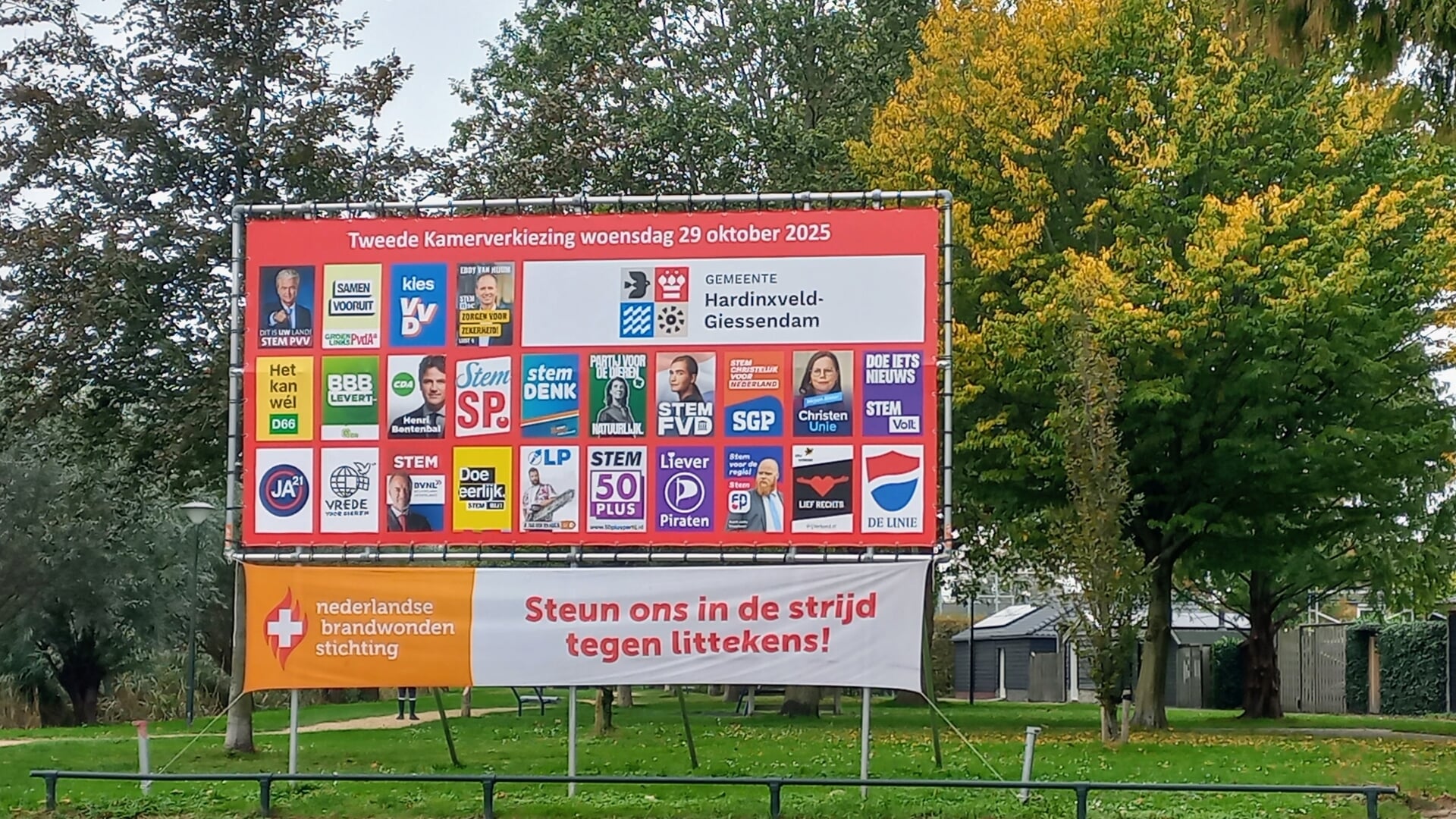Tien stembureau’s in Hardinxveld-Giessendam