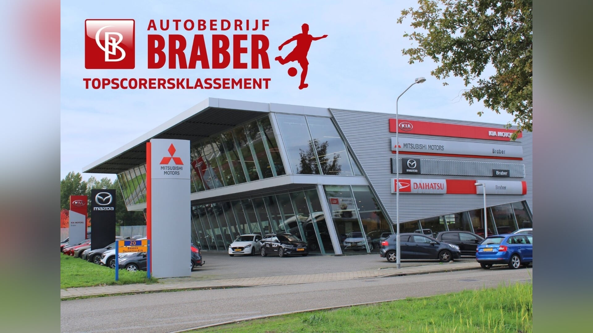Autobedrijf Braber topscorersklassement Veenendaal