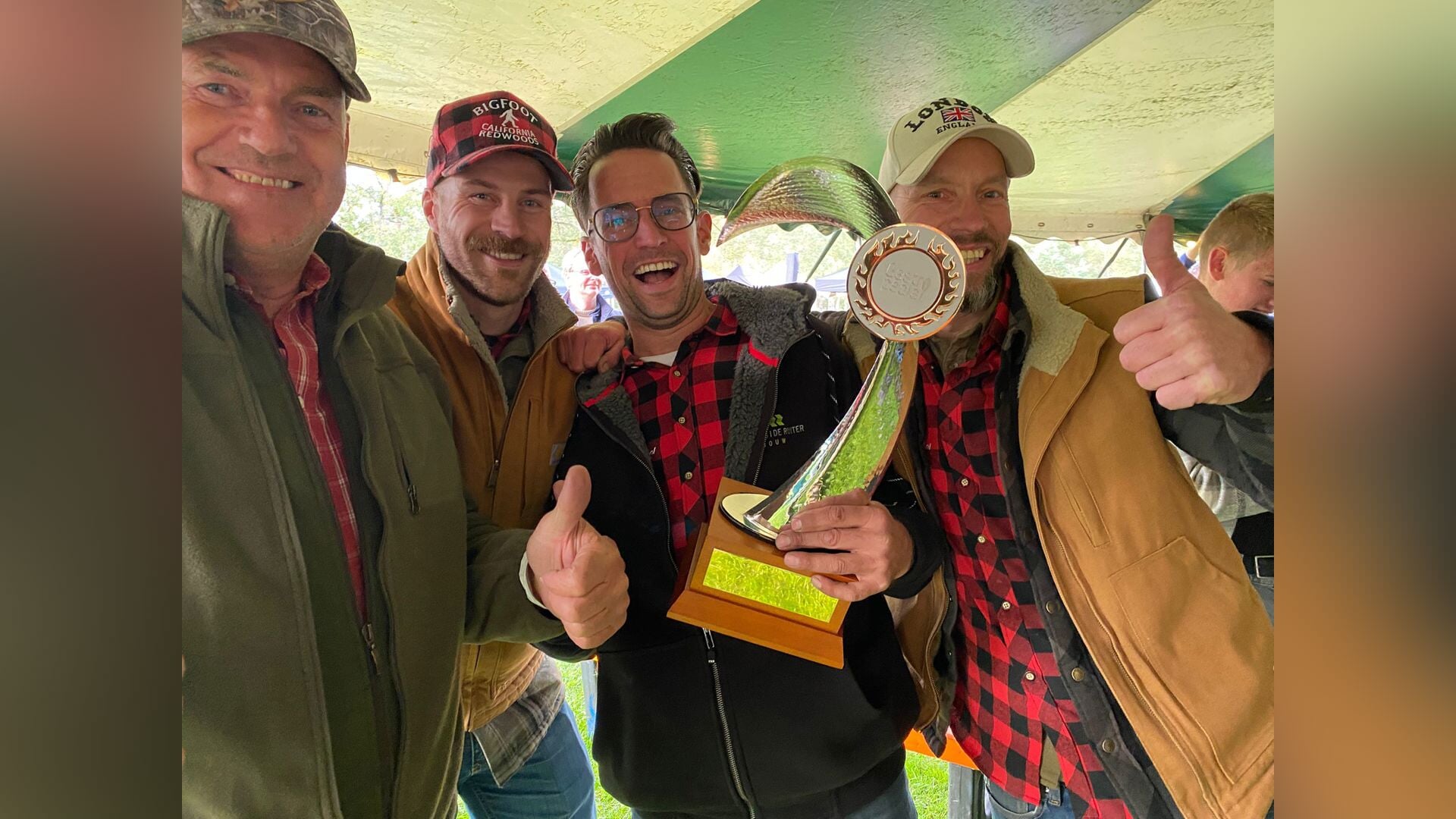Barbecueteam The Grillhunters pakken zilver op het open NK culinair wild bbq