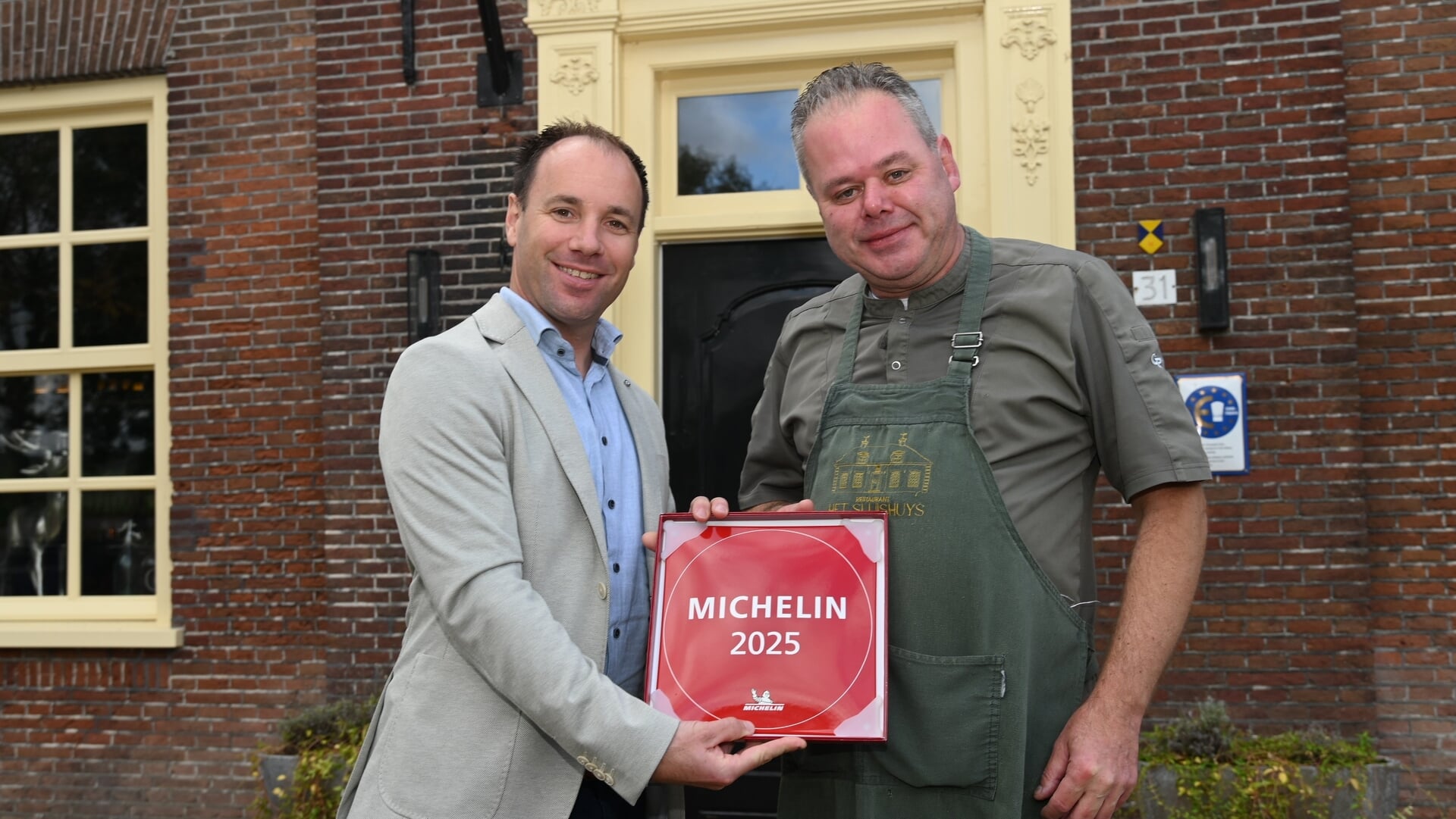 Restaurant Het Sluishuys opgenomen in de Michelin Gids