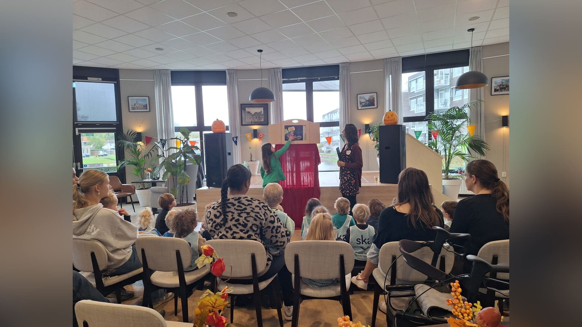 Voorleesfeest met pannenkoeken in de Puntenburg