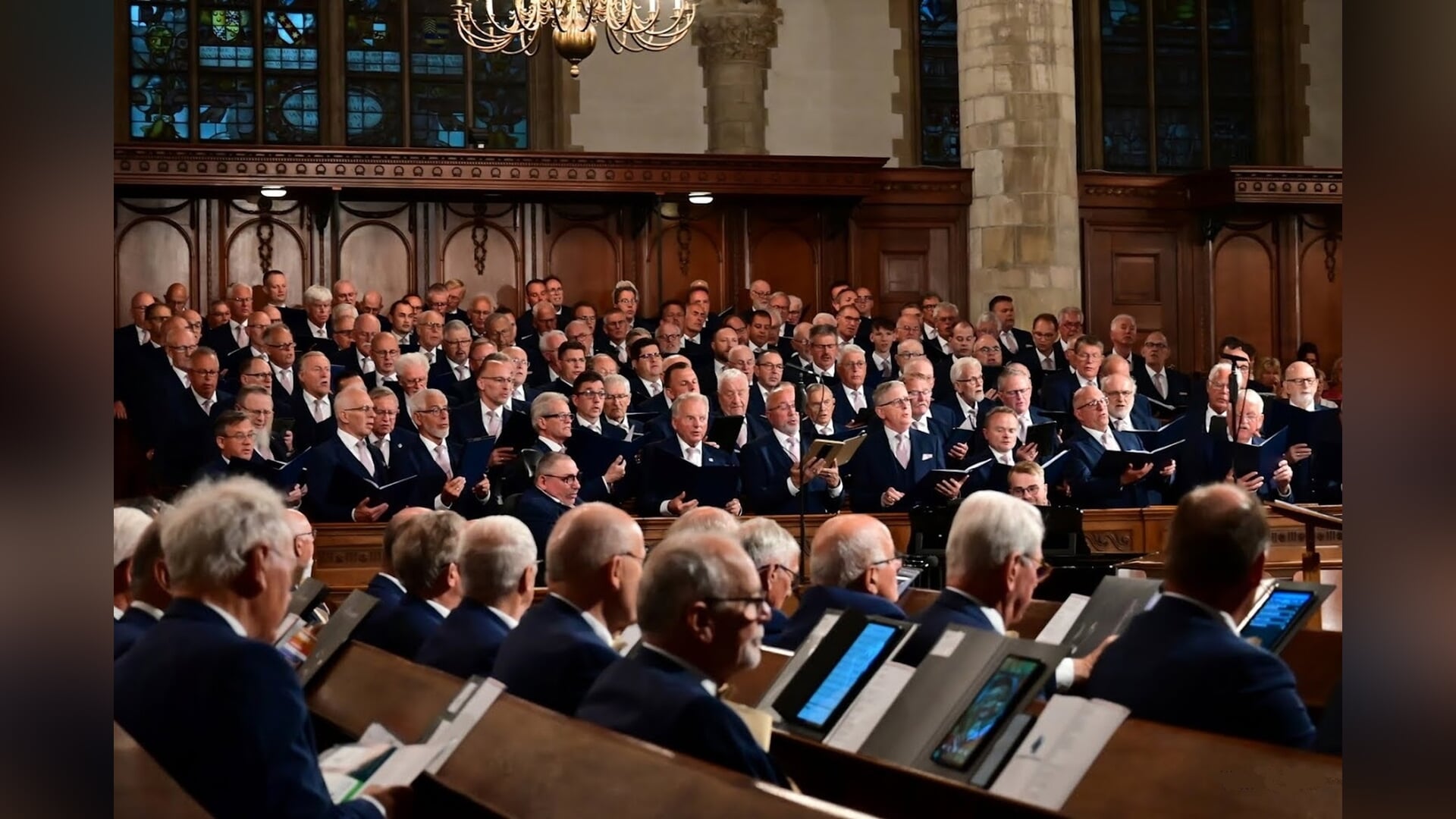 Koor- en samenzangavond in de Grote Kerk van Gorinchem