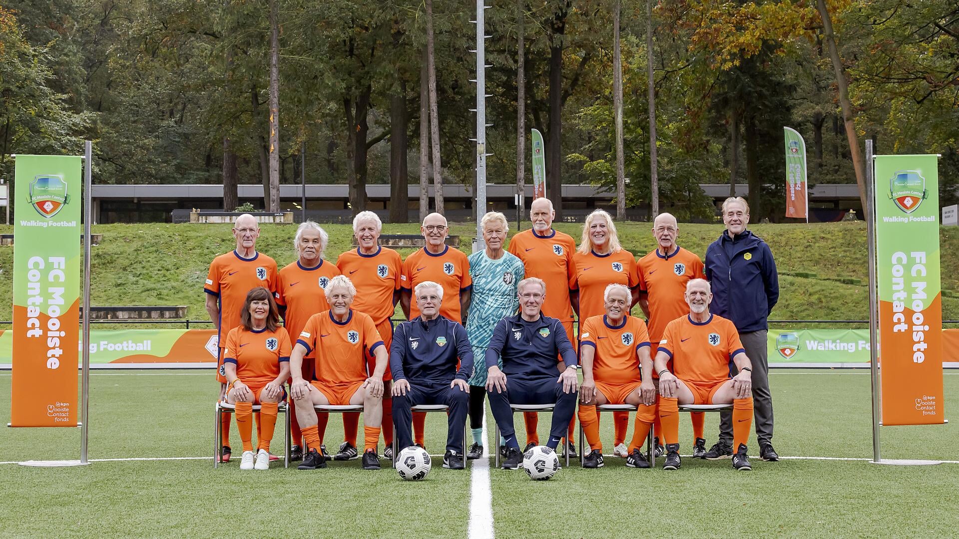 Glen van Gene actief bij WK Walking Football