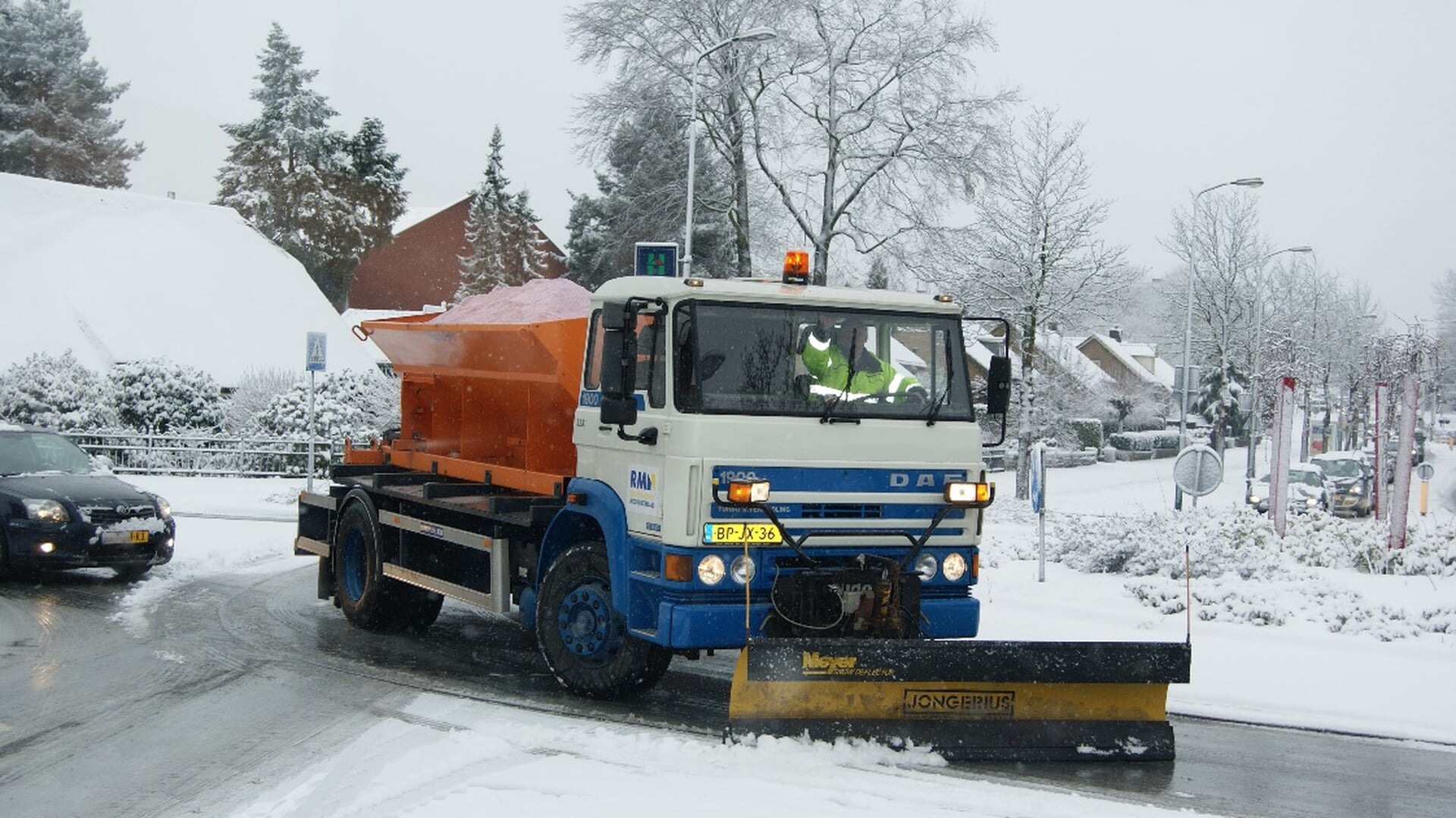 Gladheidbestrijders RMN in Bunnik klaar voor de winter