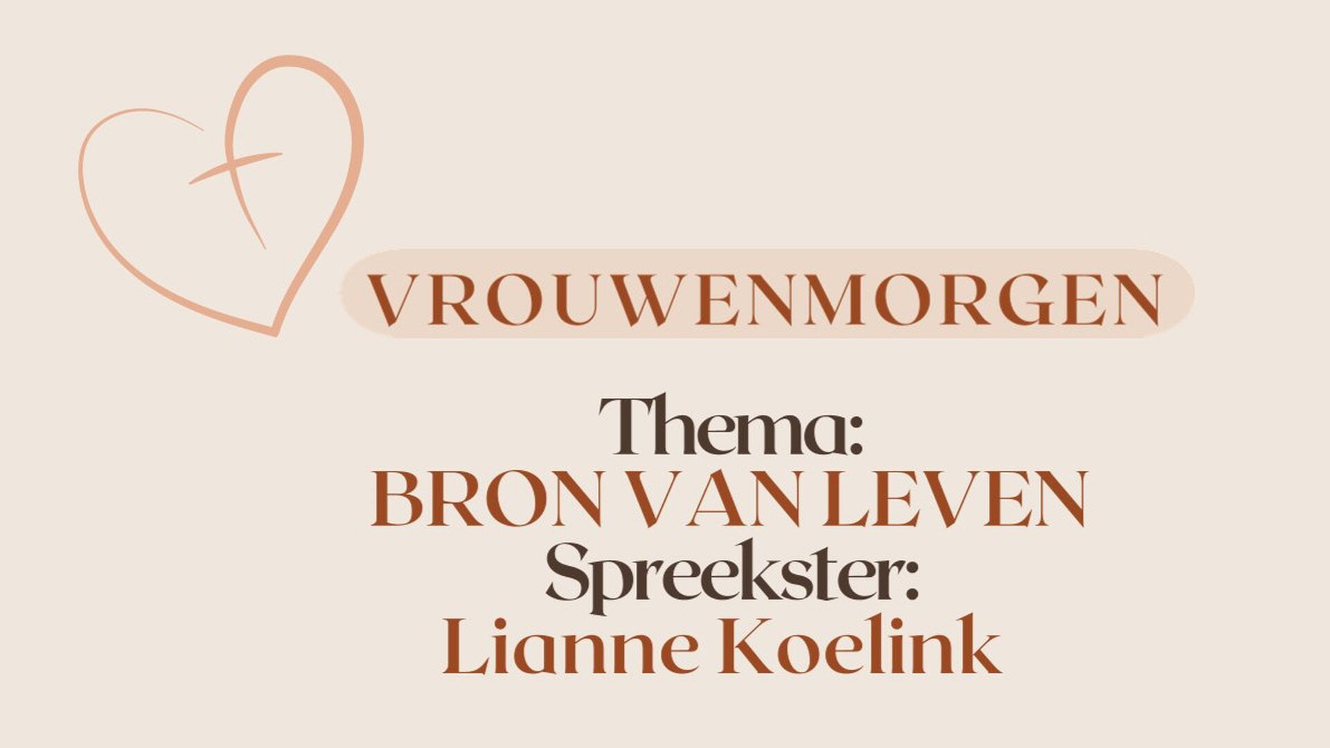 Vrouwenmorgen in de Parel in Hardinxveld-Giessendam