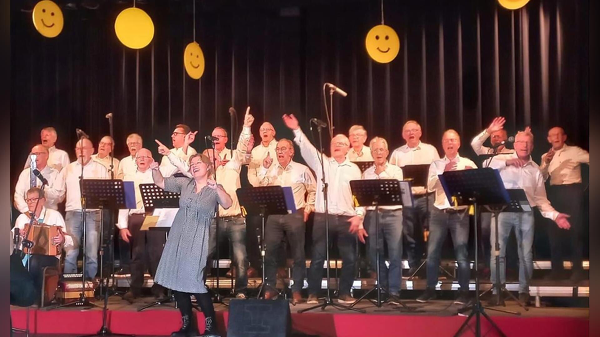 Muzikale middag met mannenkoor De Freulesjongers