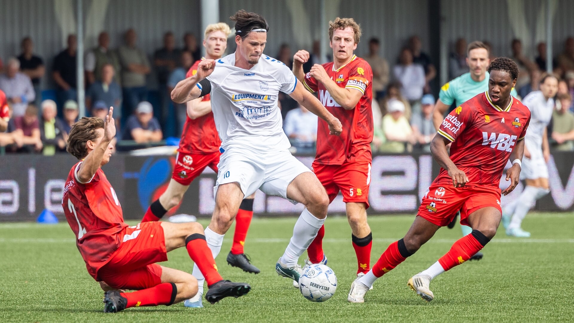 GVVV houdt een punt over aan duel tegen laagvlieger; ‘Gezien het wedstrijdbeeld mogen we de handen d