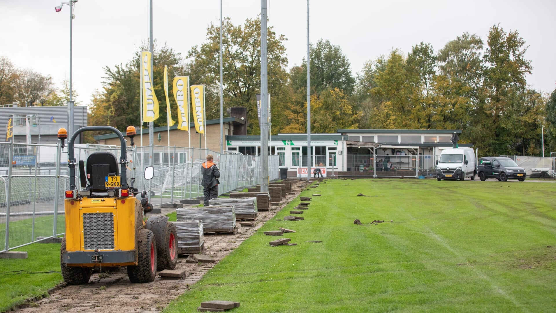 Vierde kunstgrasveld aangelegd op Ter Eem