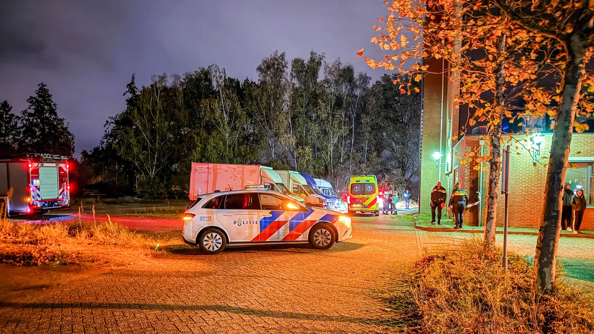 Lichaam aangetroffen op parkeerplaats aan Hoefseweg in Amersfoort