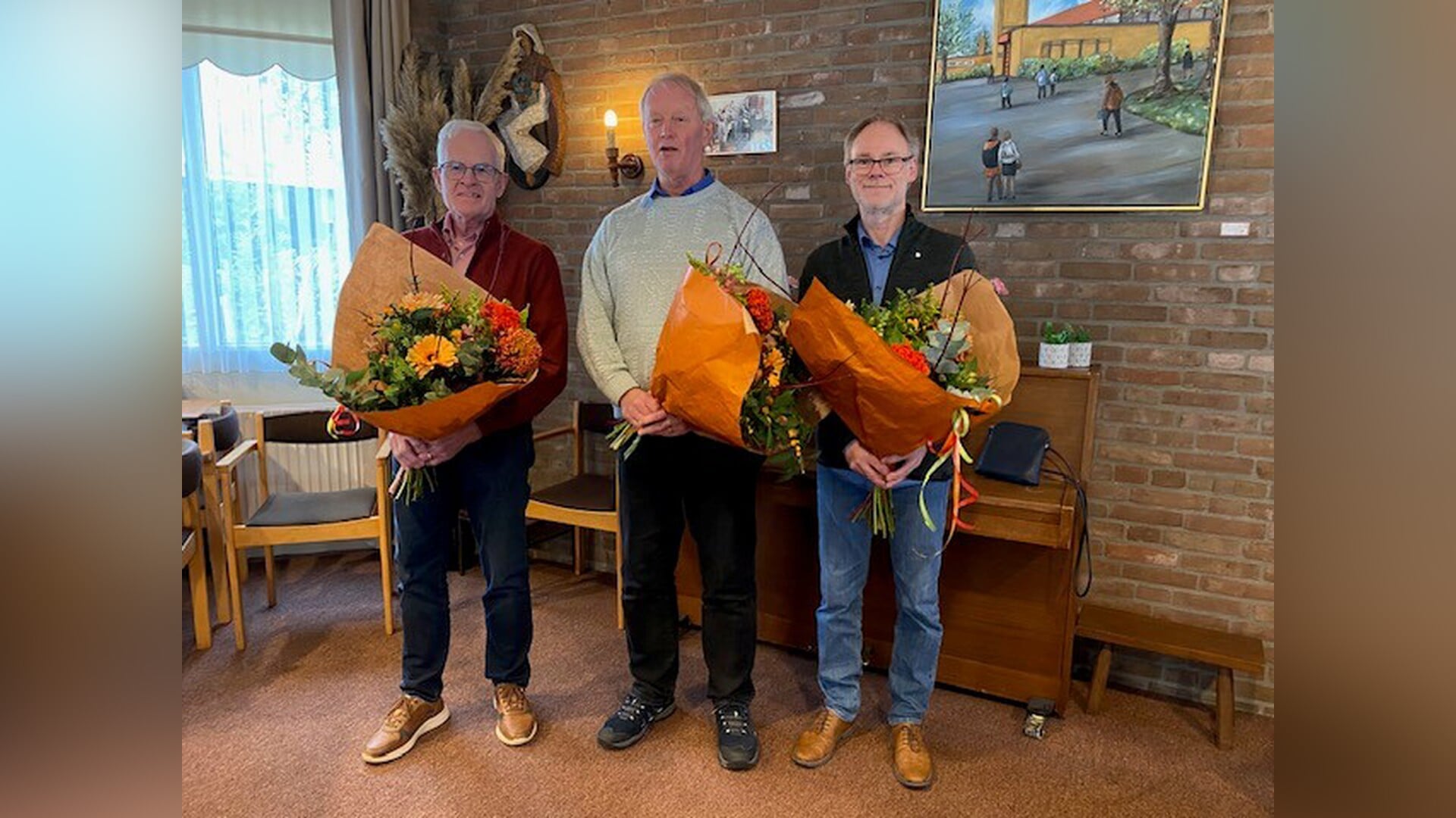 Jubilarissen bij Zonnebloem Odijk