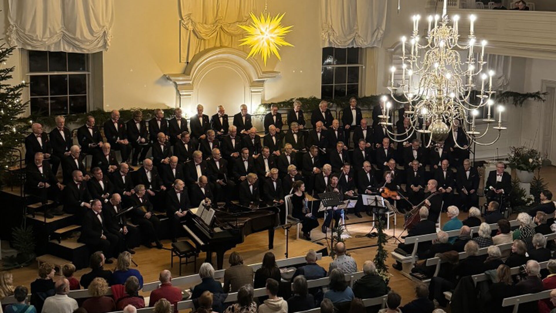 Kaartverkoop voor kerstconcerten Zeister Mannenkoor