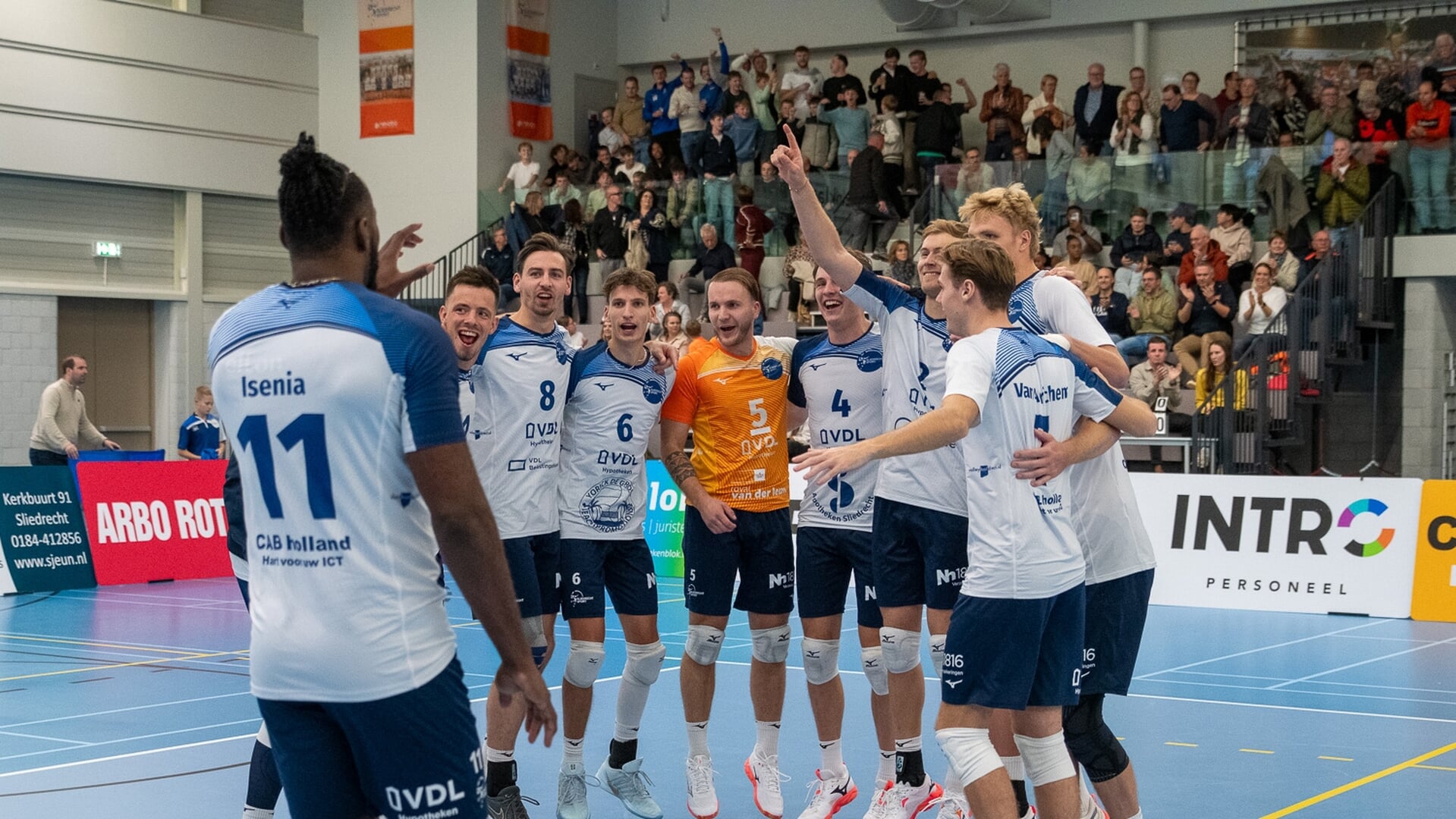 Twee keer winst in de Eredivisie voor Sliedrecht Sport: thuis nipt, uit ruim