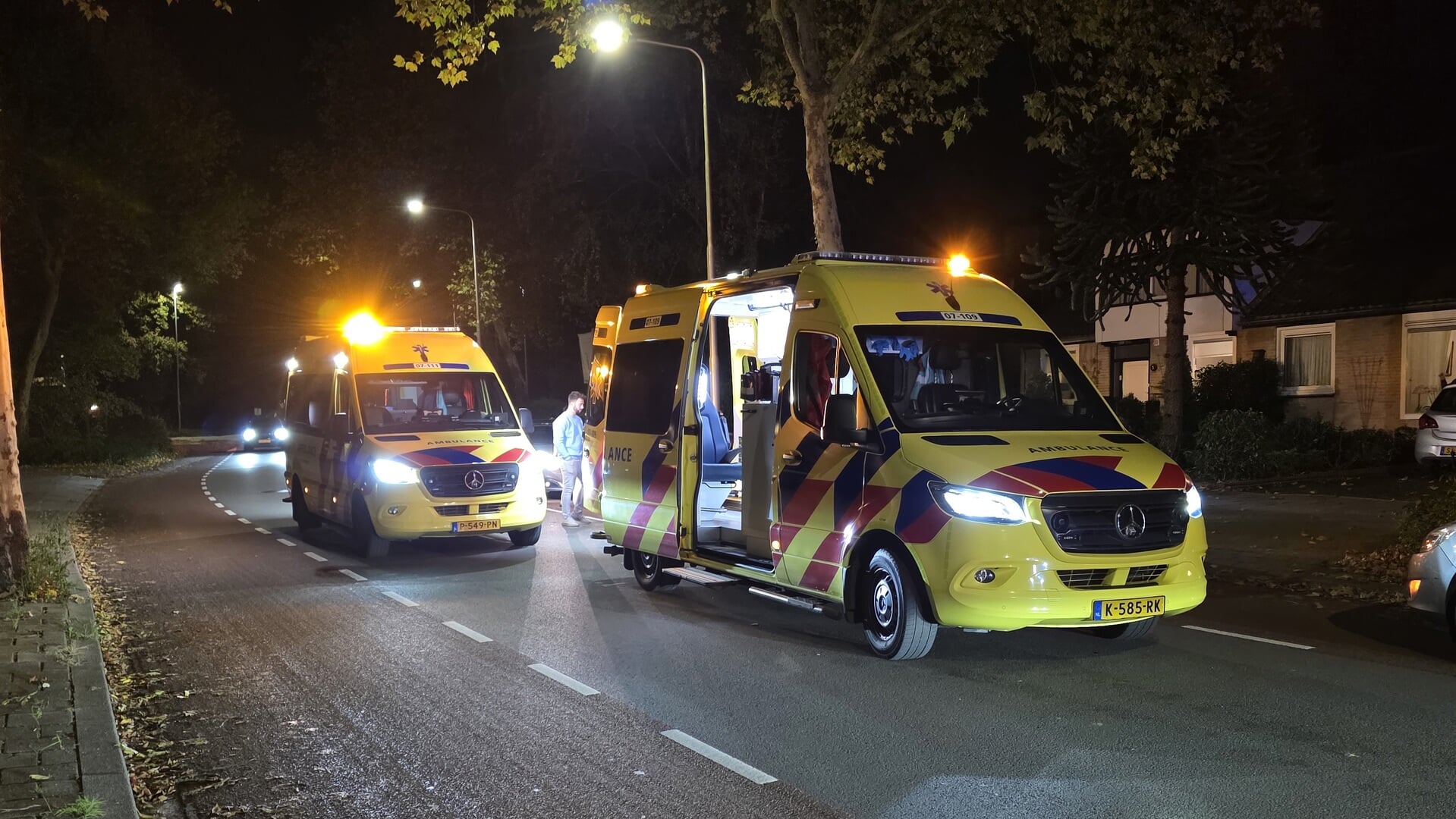 Fietser gewond na val in Bennekom