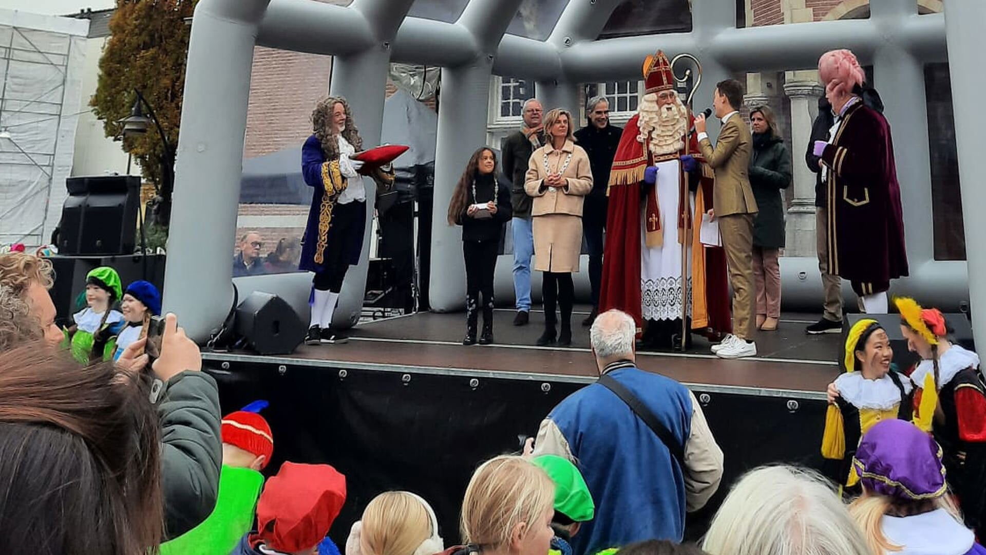 Intocht van Sinterklaas in Zeist