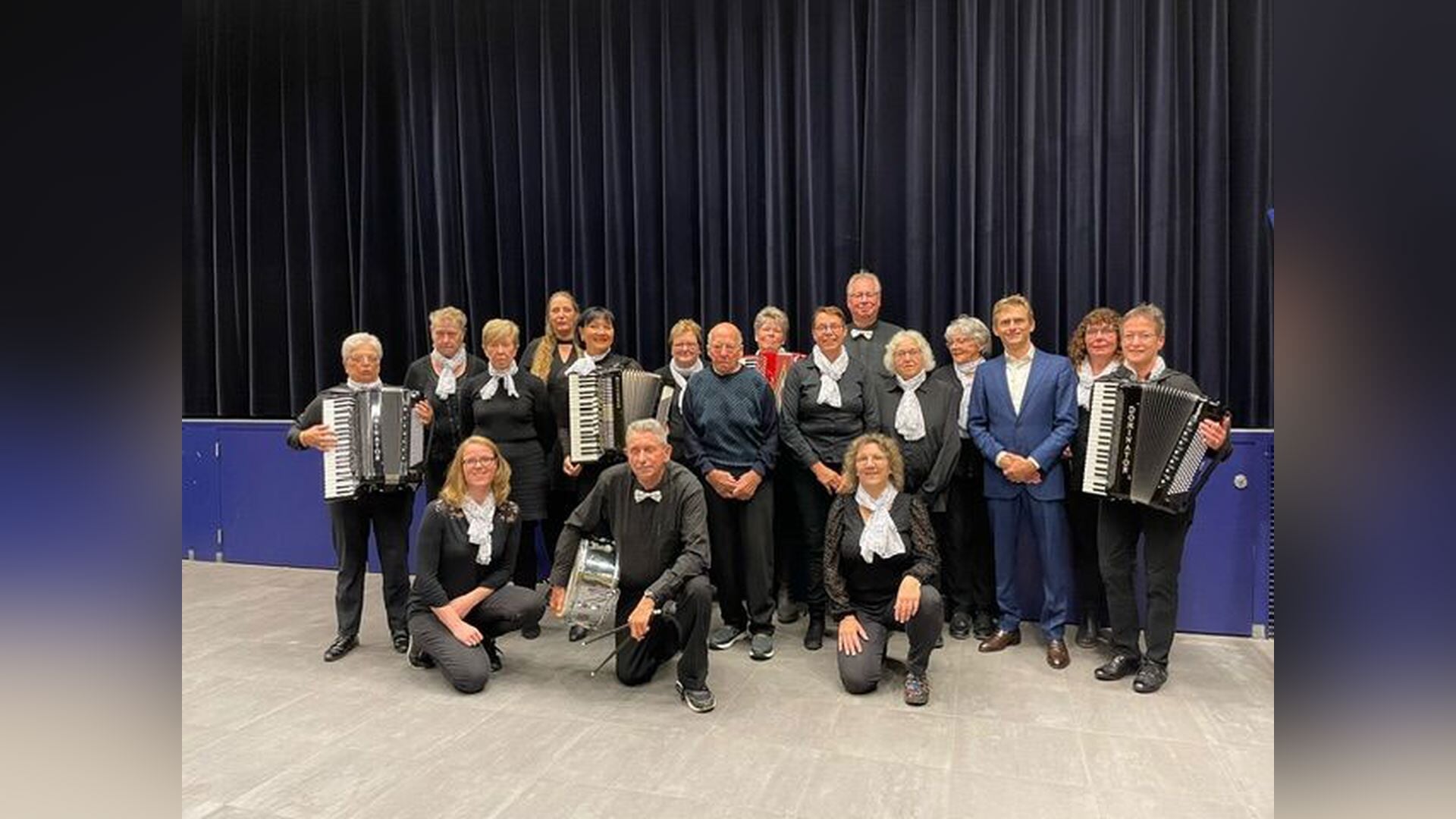 Accordeonvereniging heeft nieuwe leden nodig.